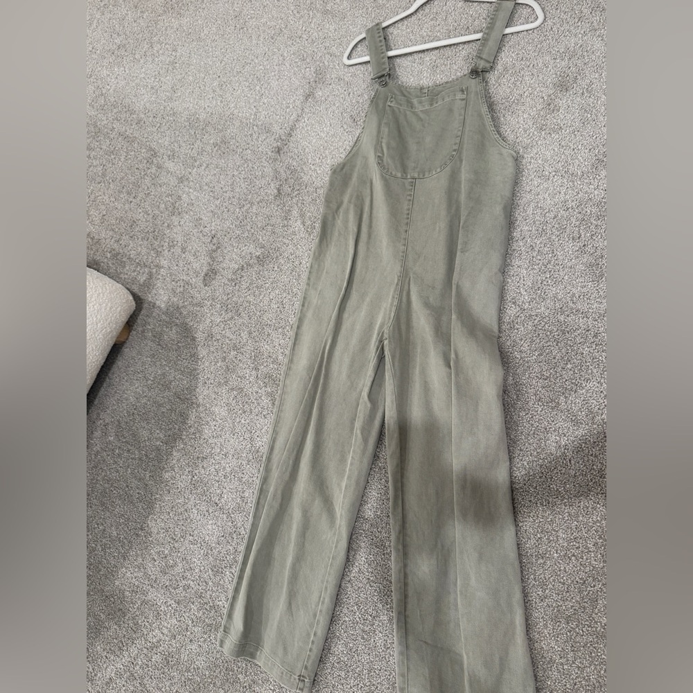 Zara wide leg overalls